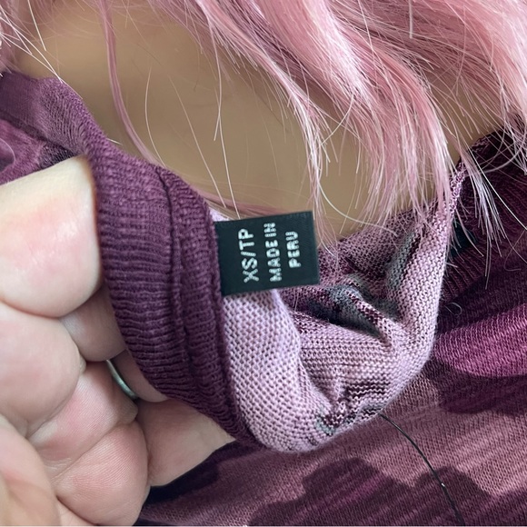 ATM pink and purple camo long sleeve lightweight t-shirt size XS - Picture 9 of 10